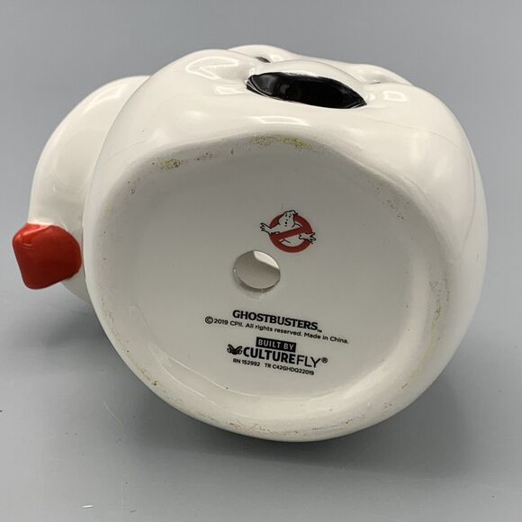 2019 Stay Puft Marshmallow Man Head Planter Figurine Pencil Holder Ghost Busters - Picture 12 of 12